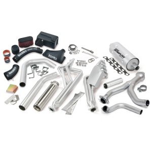 Ford MH-A Performance Exhaust - Left Exit - Banks Power - PowerPack System - Chrome - `16-`17